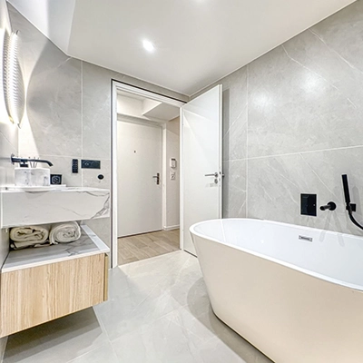 Aménagement salle de bain baignoire Kalea Conception