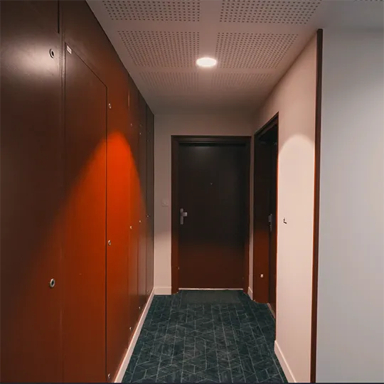 Couloir entrée aménagement Kaléa Conception